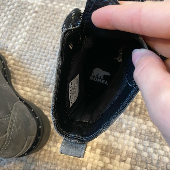 Sorel Women's Lennox Lace Boot Gray - Picture 5 of 8